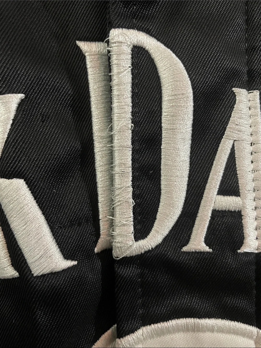 Chase Authentics Black Jack Daniel's Racing Bomber Jacket with Patch Logos